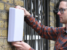 Load image into Gallery viewer, Bluespot: 2x2 high-gain 5G antenna for UK networks - boost your internet speed